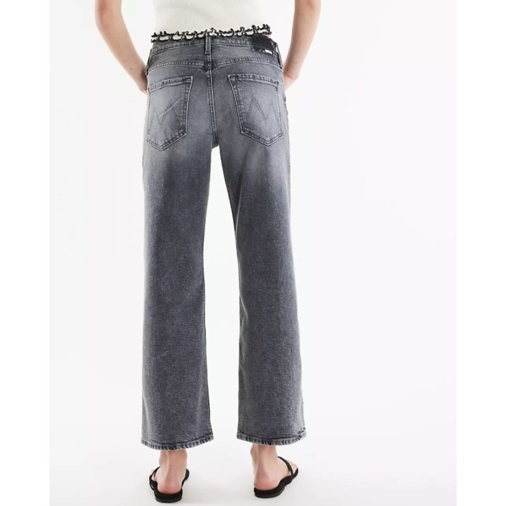 MOTHER Superior The Bookie Ankle Jeans in Let's Ride Gray sz 30 - Picture 2 of 6
